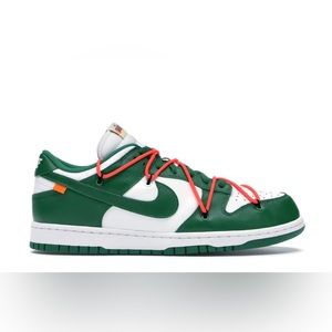 Off White pine green Nike low dunks